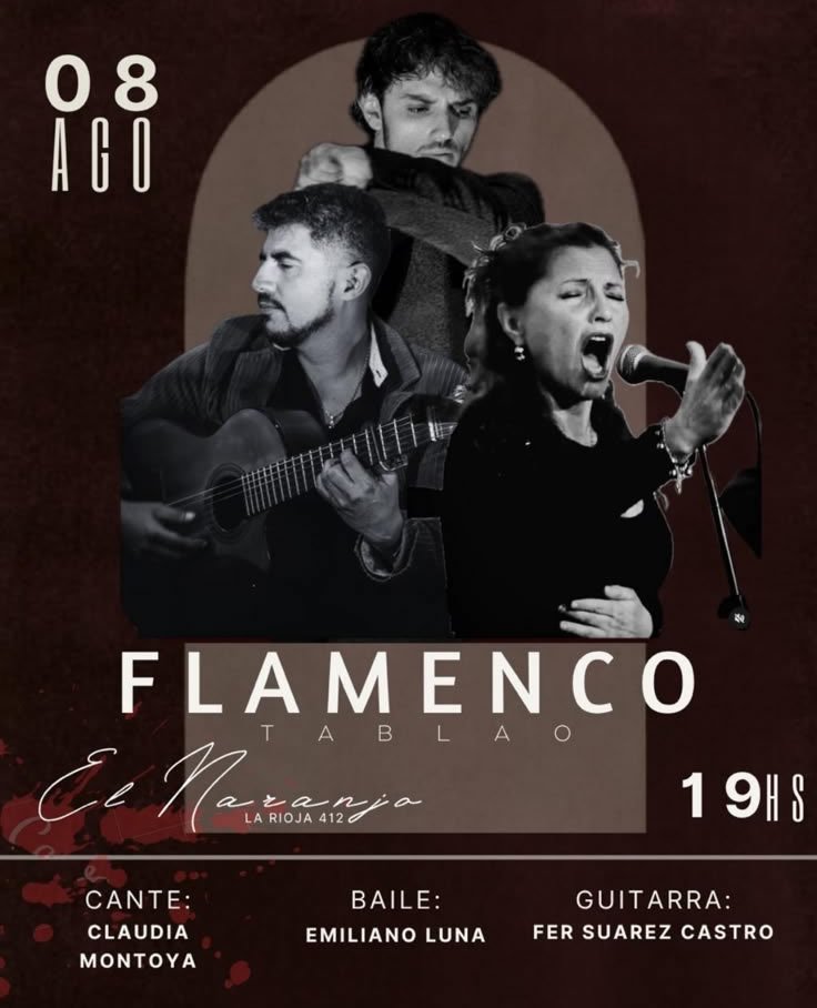 Cena Show wn El Naranjo Tablao Flamenco con la  LA PARTICIPACION ESPECIAL DE MARIANA KIDA